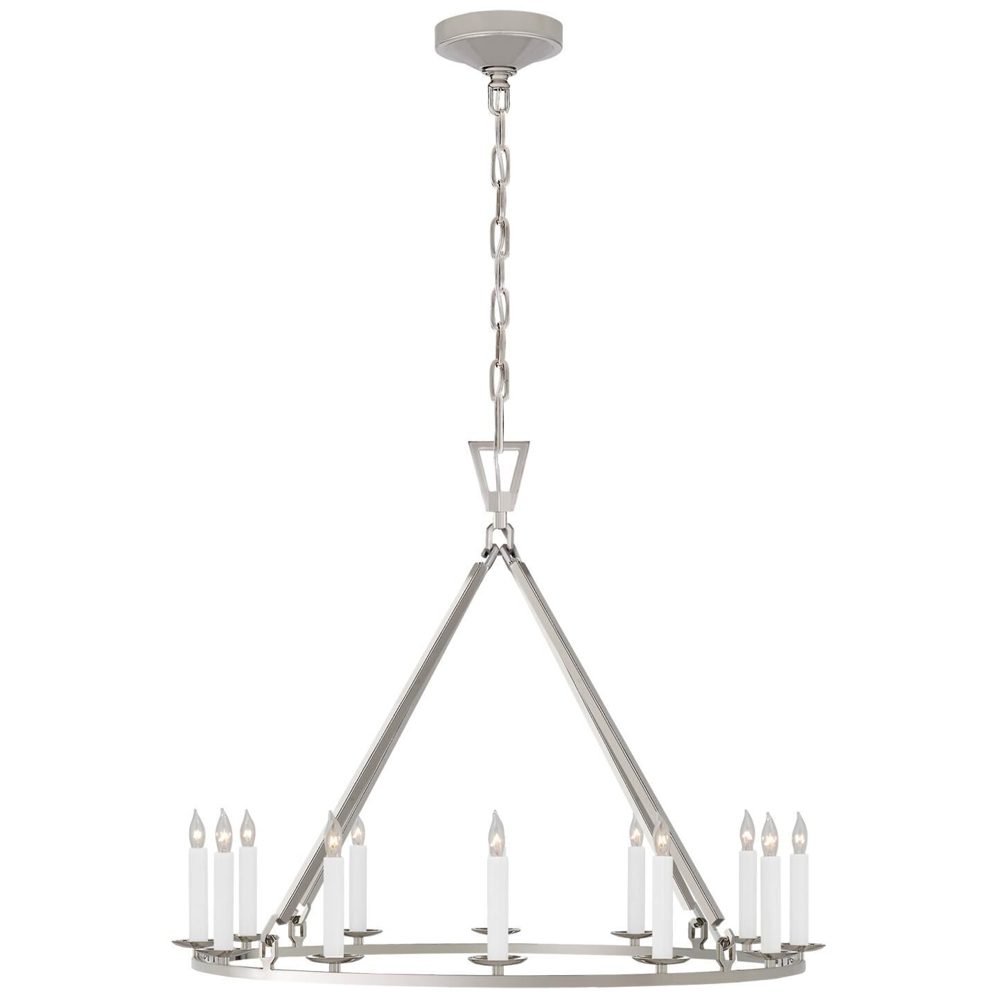 Chapman & Myers Darlana 30 Inch 12 Light Chandelier