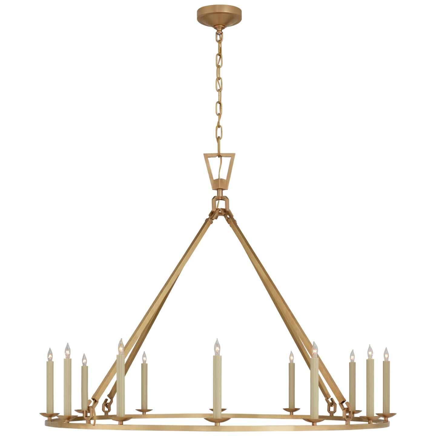 Chapman & Myers Darlana 50 Inch 12 Light Chandelier