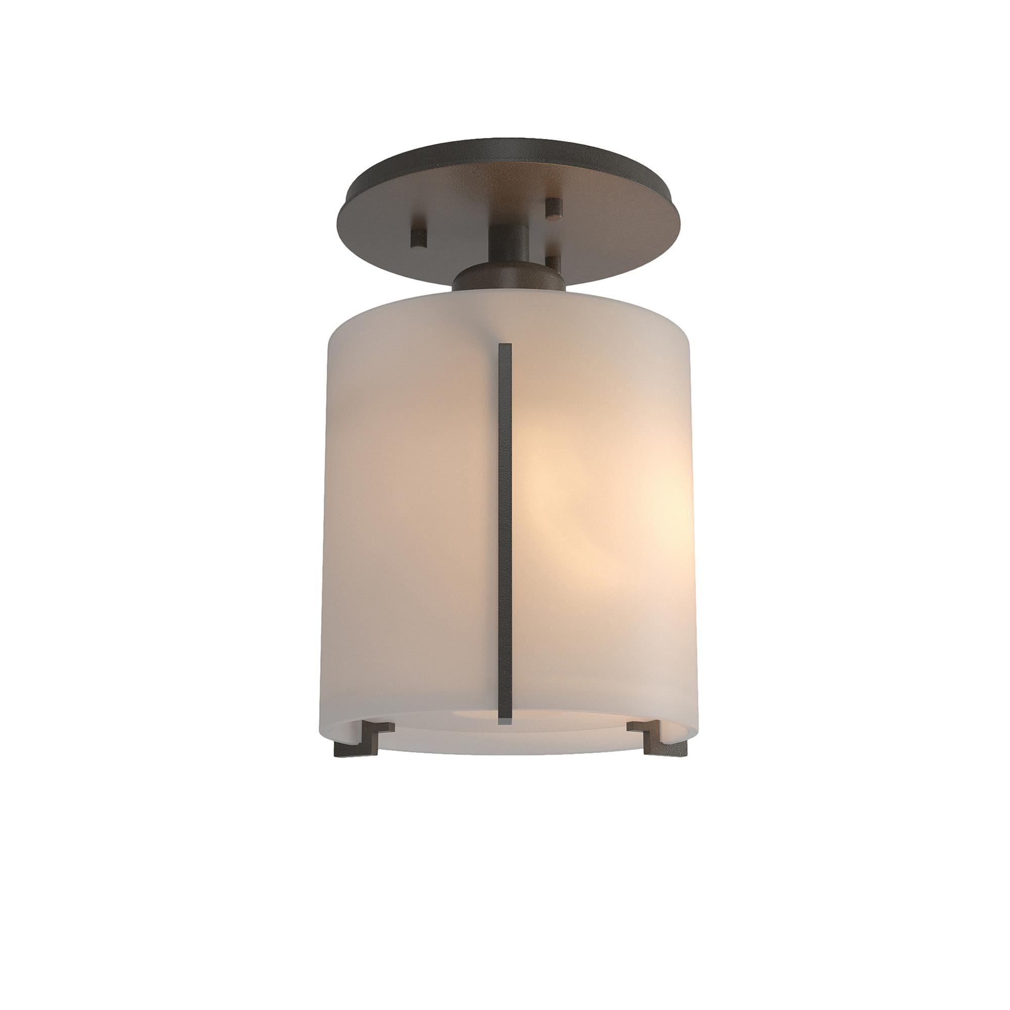 Exos 6 Inch 1 Light Semi Flush Mount