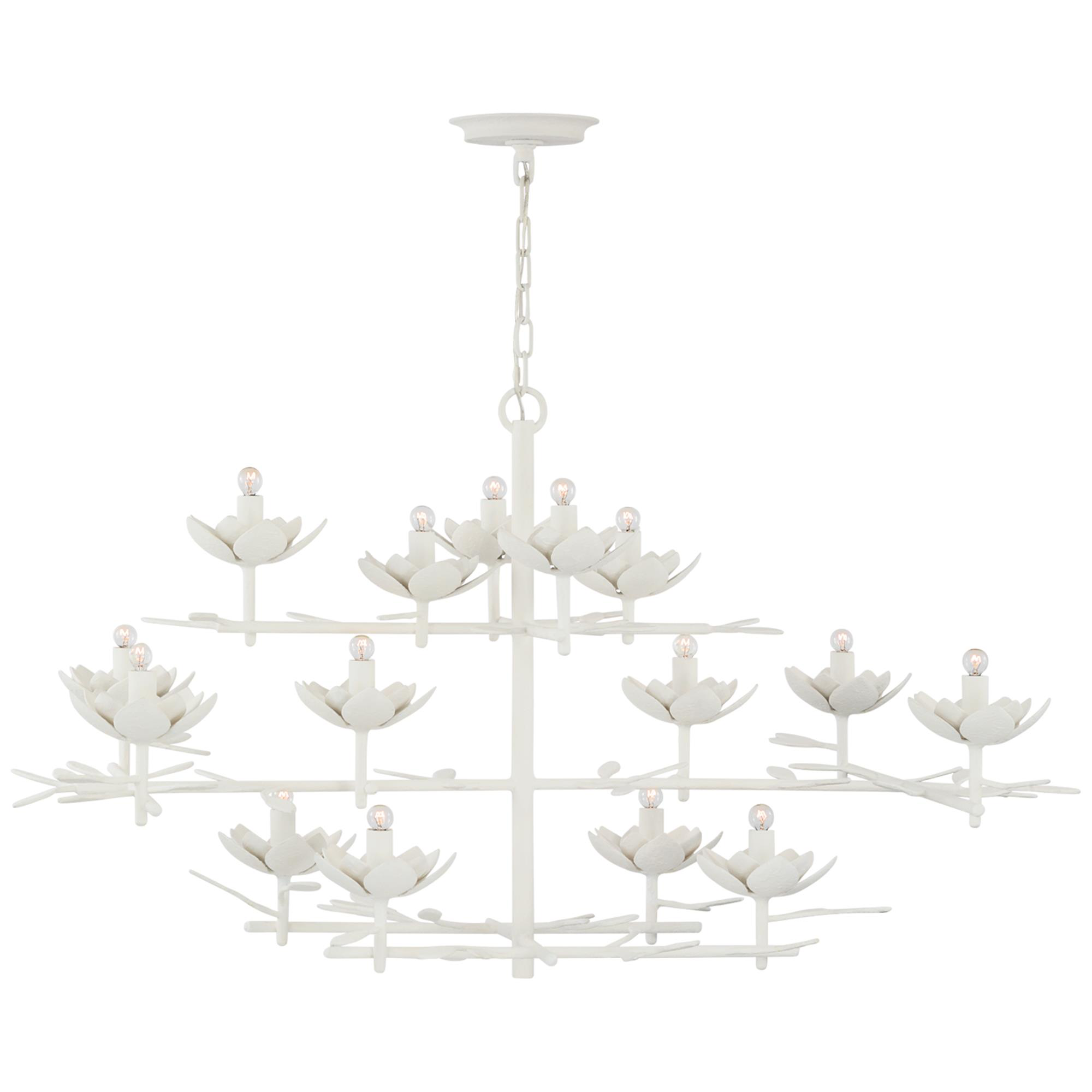 Julie Neill Clementine 48 Inch 15 Light LED Chandelier