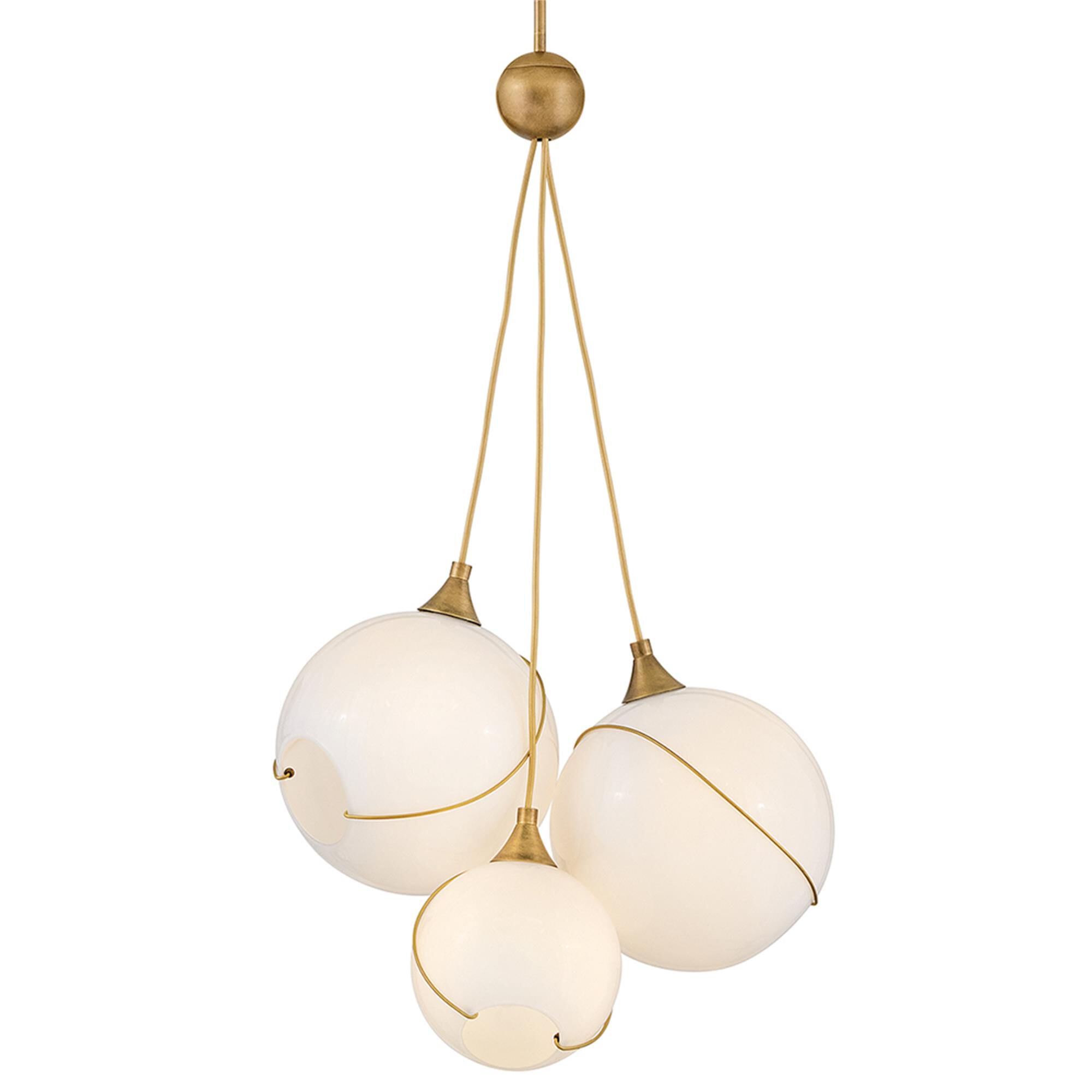 Lisa McDennon Skye 18 Inch 3 Light Multi Light Pendant