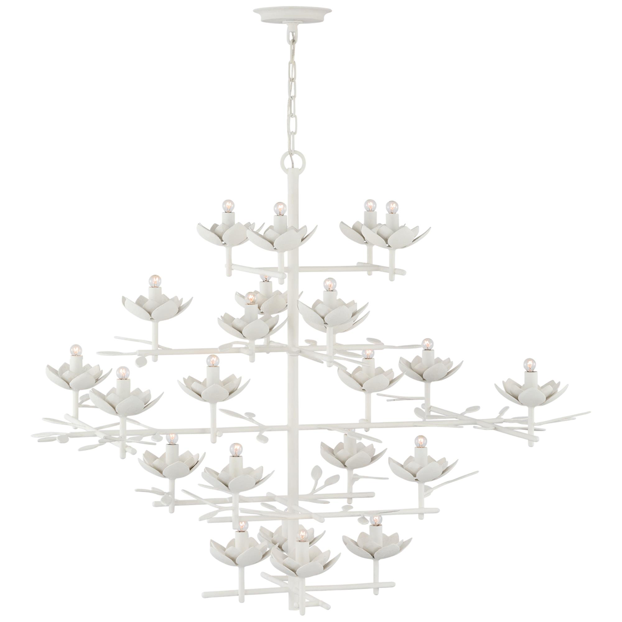 Julie Neill Clementine 48 Inch 23 Light LED Chandelier