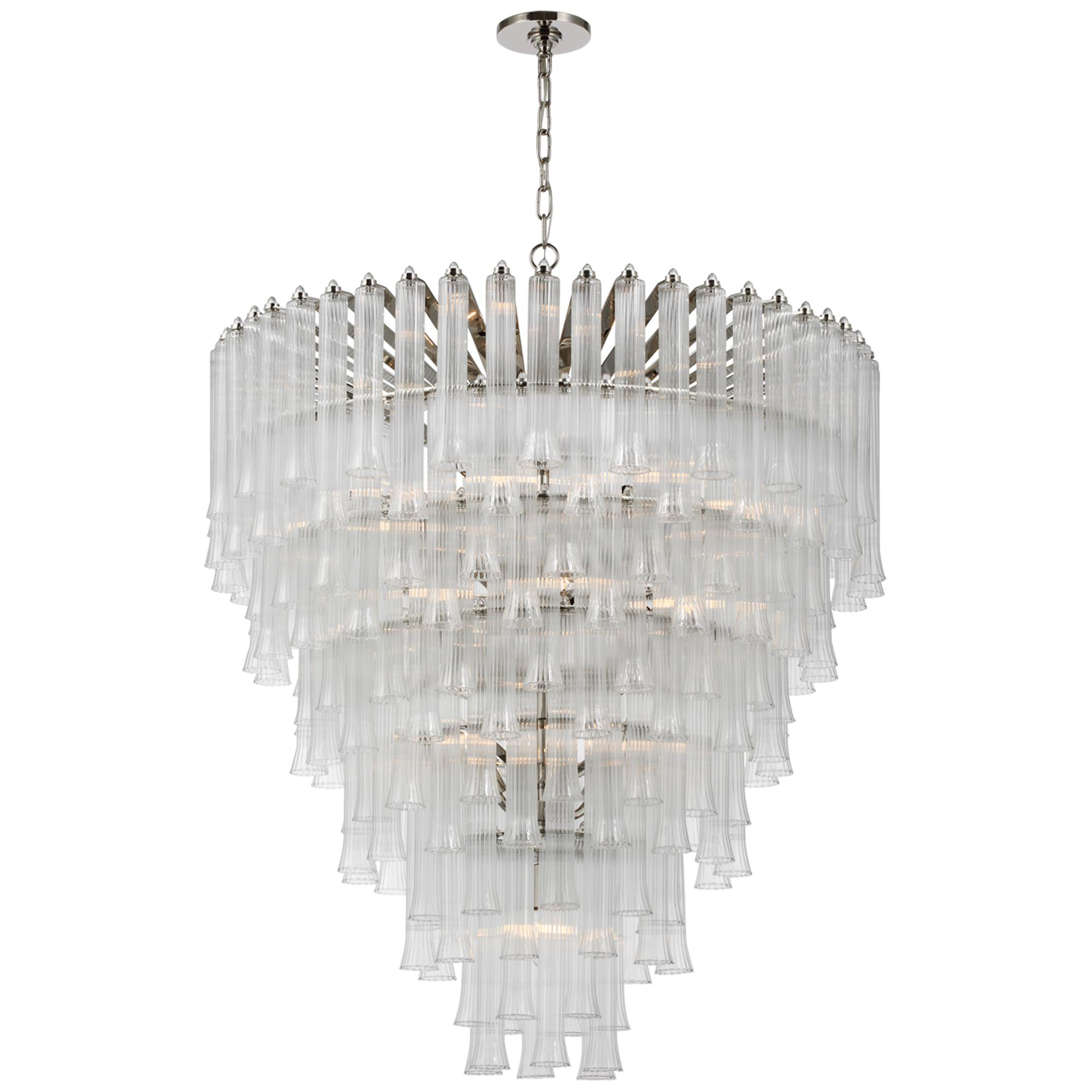 Julie Neill Lorelei 34 Inch 19 Light LED Chandelier