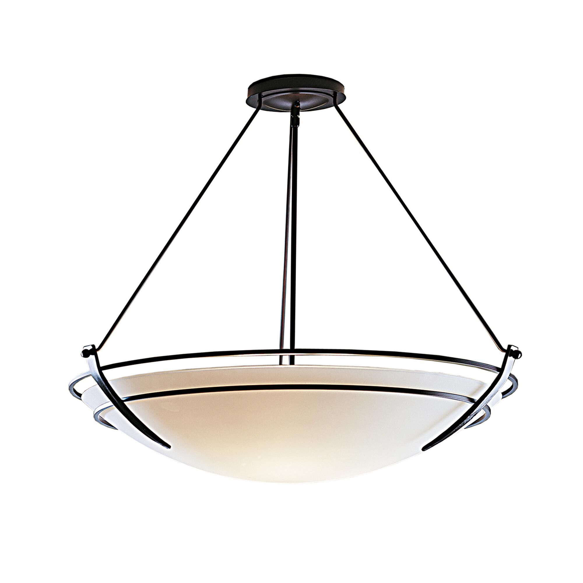 Presidio Tryne 28 Inch 3 Light Semi Flush Mount