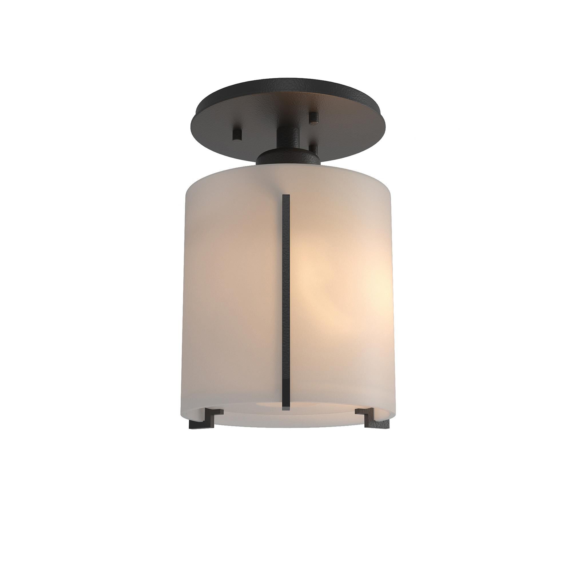 Exos 6 Inch 1 Light Semi Flush Mount