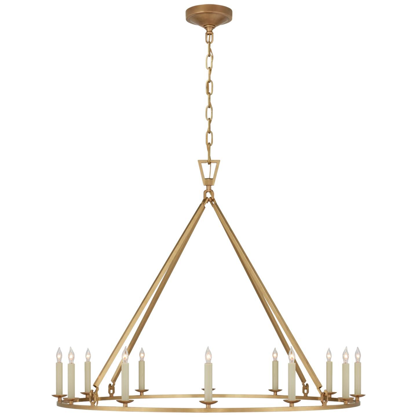 Chapman & Myers Darlana 40 Inch 12 Light Chandelier