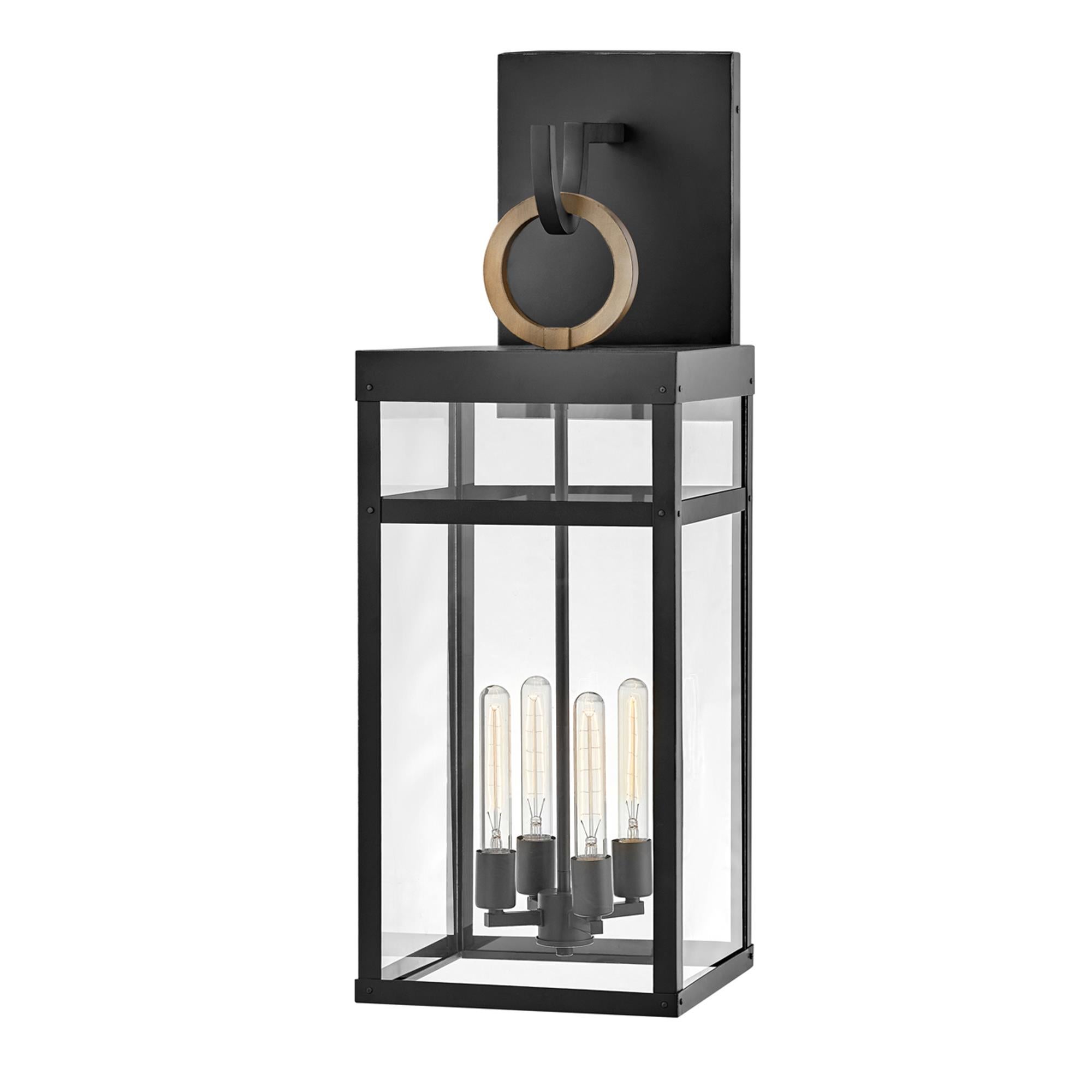 Lisa McDennon Porter 35 Inch Tall 4 Light Outdoor Wall Light