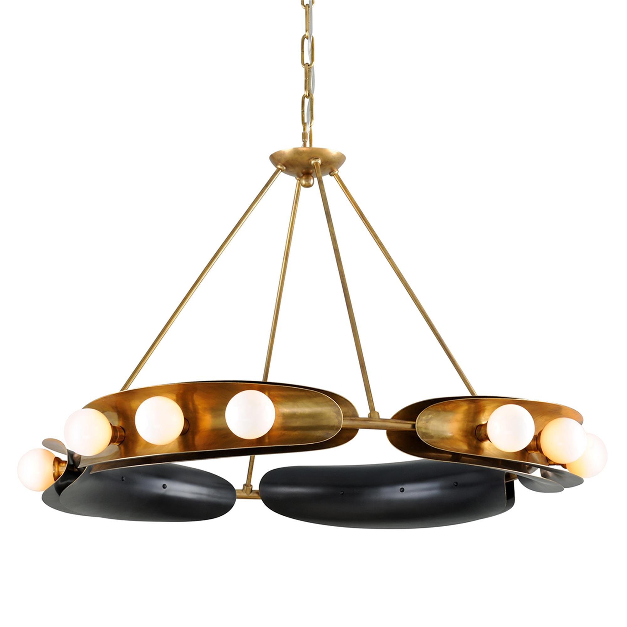 Martyn Lawrence Bullard Hopper 41 Inch Chandelier