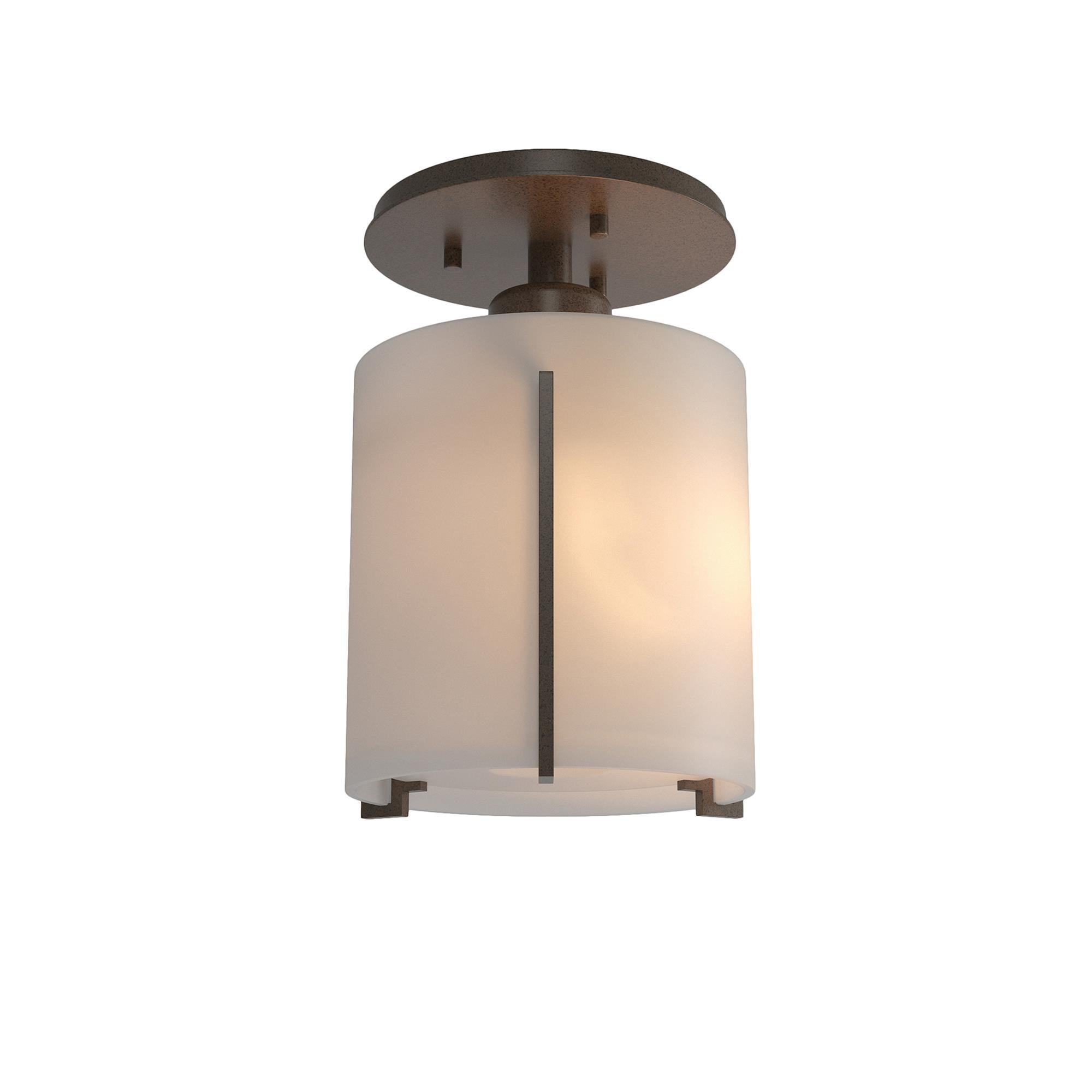 Exos 6 Inch 1 Light Semi Flush Mount