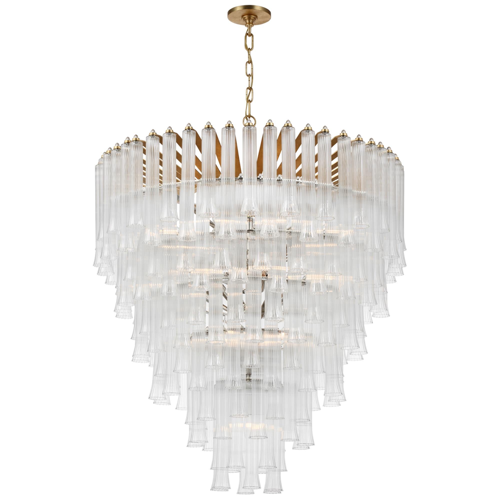 Julie Neill Lorelei 34 Inch 19 Light LED Chandelier