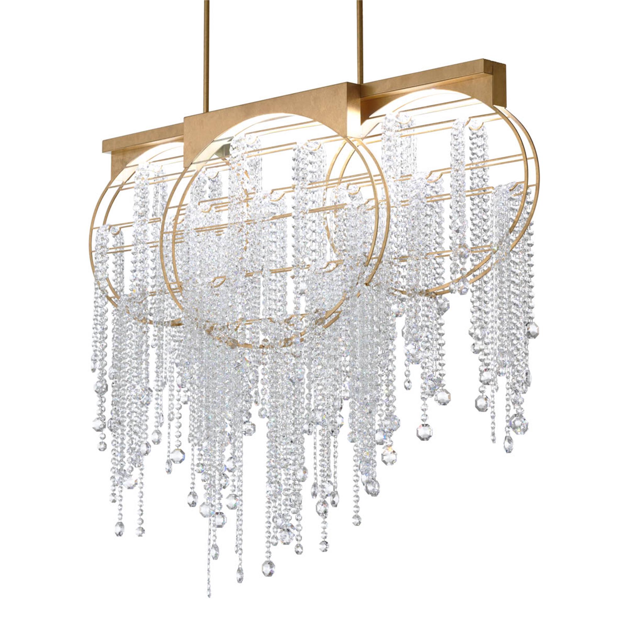 Fantasia 48 Inch 3 Light LED Linear Suspension Light